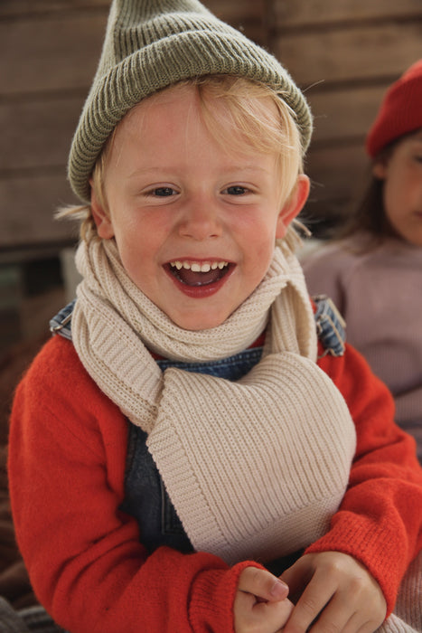 Gustave Merino Wool Scarf - Off-White