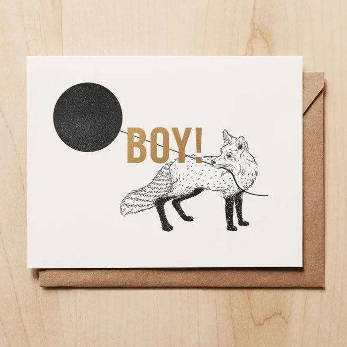 Baby + Motherhood Card- It's a Boy