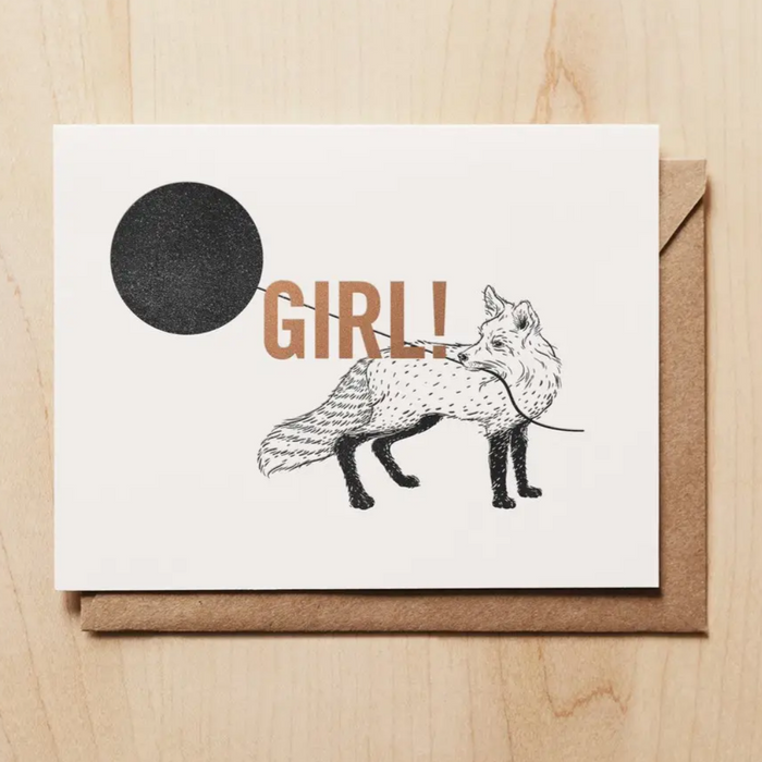 Baby + Motherhood Card- It's a Girl