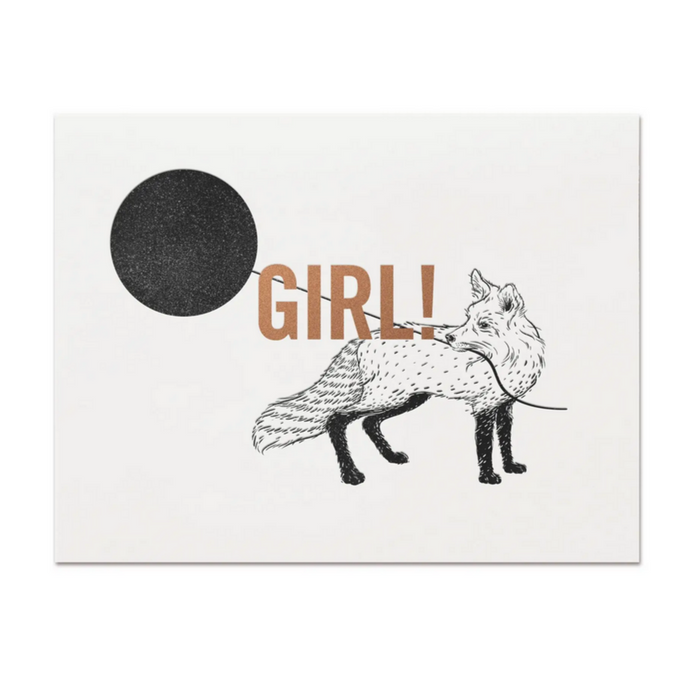 Baby + Motherhood Card- It's a Girl