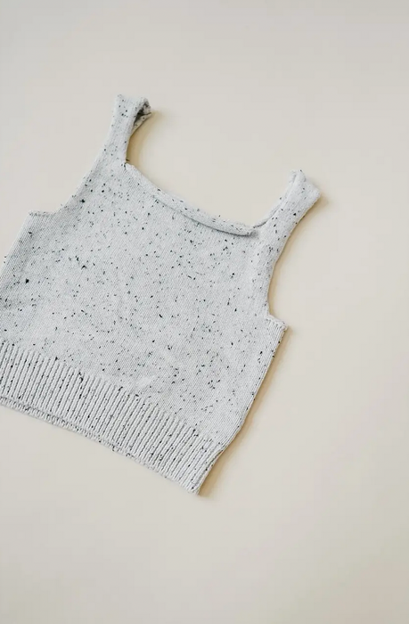 Knit Speckled Tank & Bloomer Set