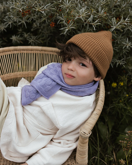 Fonzie Merino Wool Beanie - Mocha