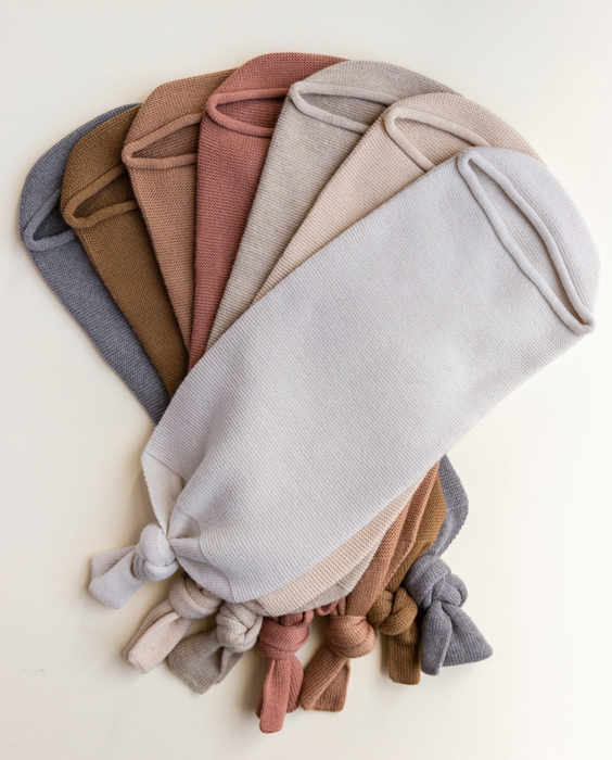 Merino Wool Knit Cocoon - Sand
