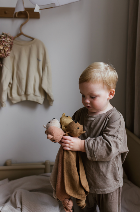 Wool Teddy Tokki - Ochre