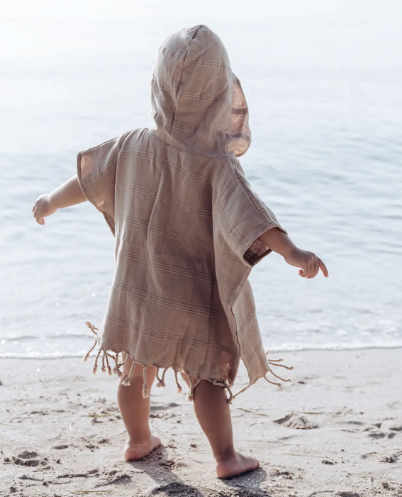 Beach Poncho - Warm Beige