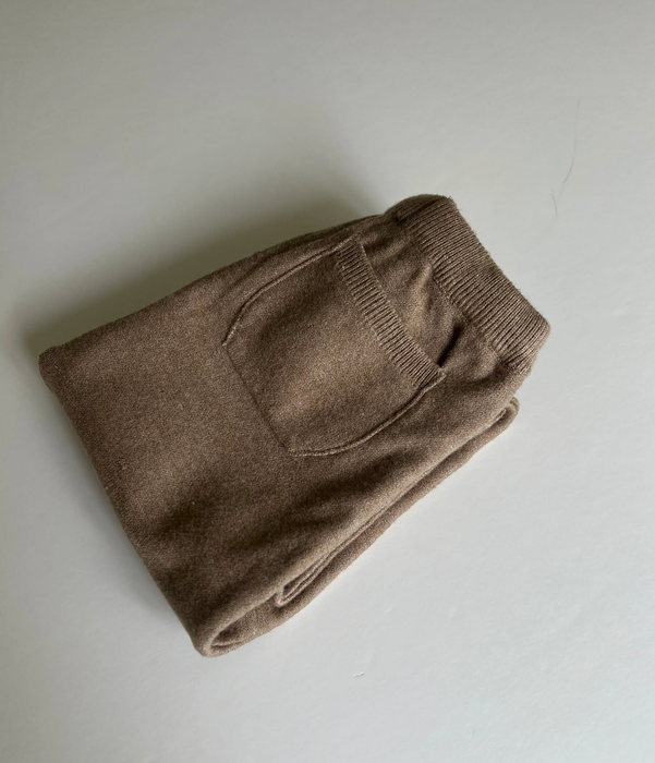 Knit Pants - Tan