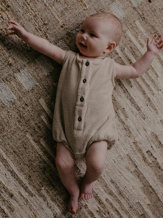 The Journey Romper - Ecru