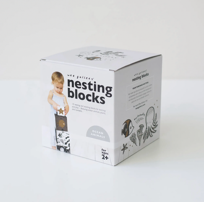 Nesting Blocks - Ocean Animals