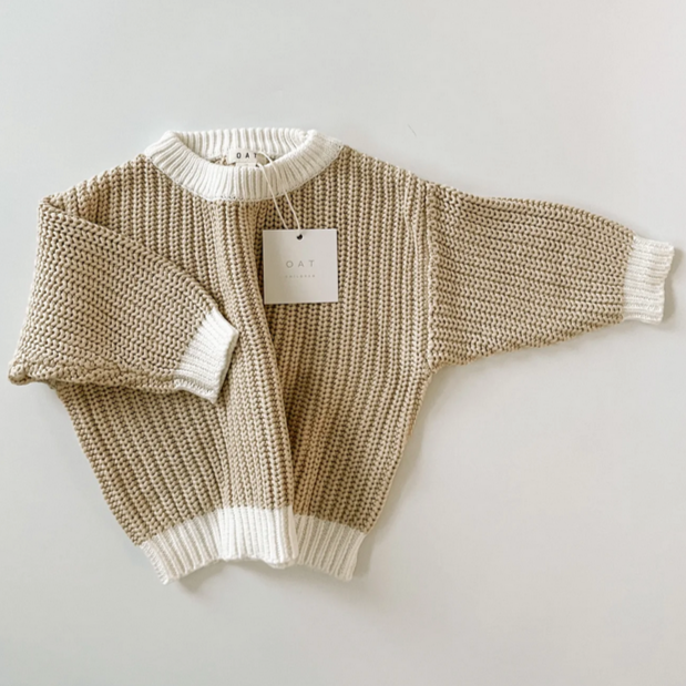 Chunky Sweater - Two-Tone