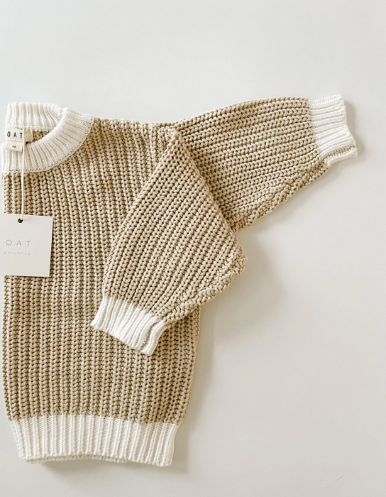 Chunky Sweater - Two-Tone