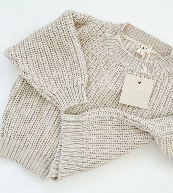 Chunky Sweater - Stone