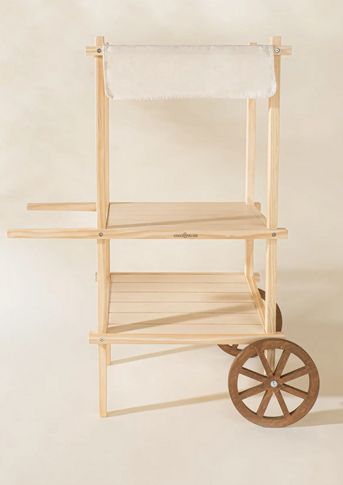 Mini Wooden Play Market Stand