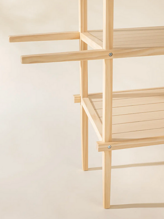 Mini Wooden Play Market Stand