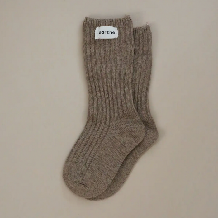 Knit Socks - Oak