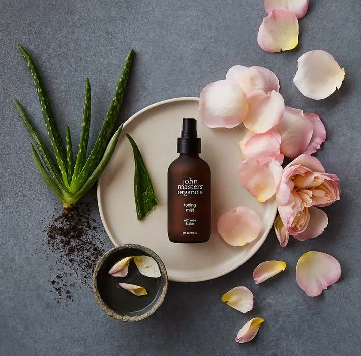 Toning Mist with Rose & Aloe