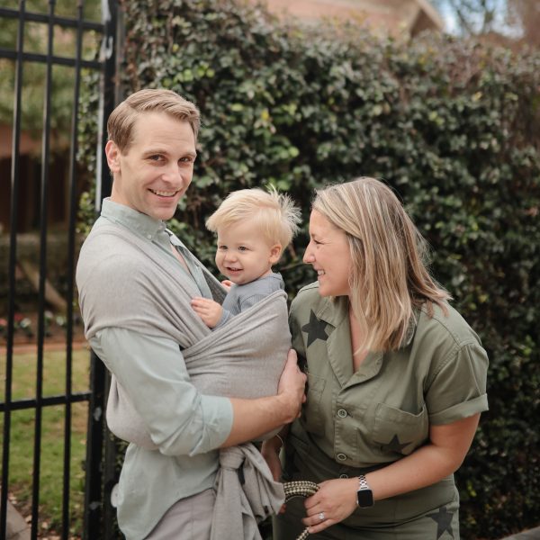Baby Wrap - Grey Melange