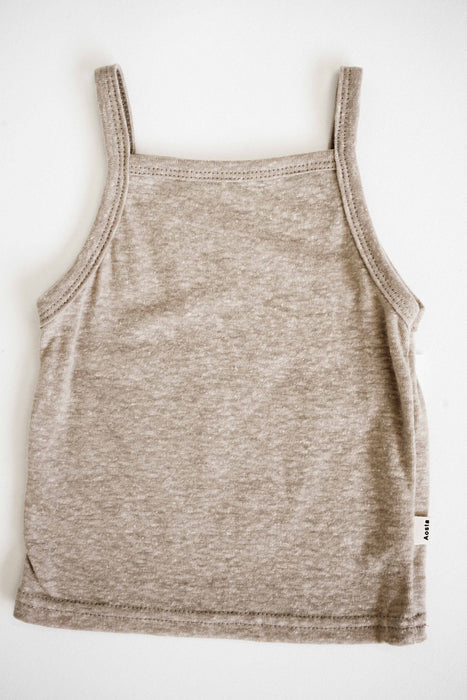 Linen Sleeveless Top