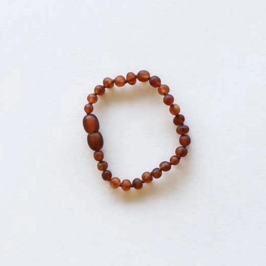 Raw Cognac Amber Anklet/Bracelet