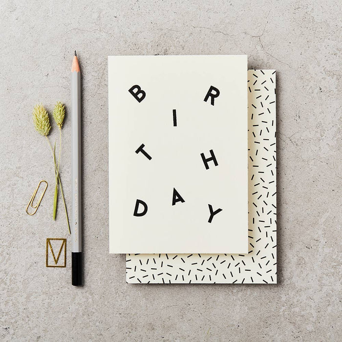 Birthday Scatter Greeting Card