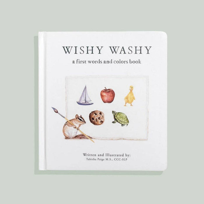 Wishy Washy: First Words and Colors Book