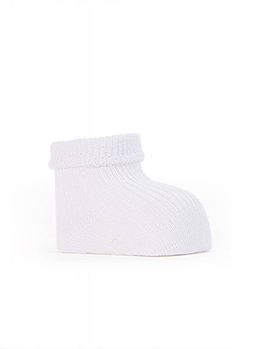 Newborn Socks - White