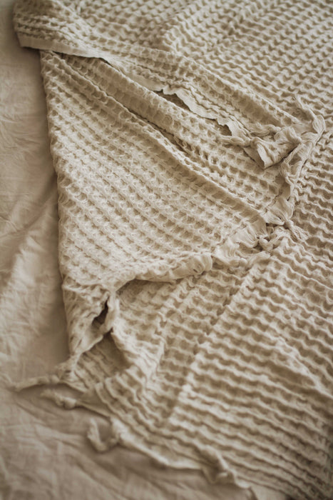 Turkish Cotton Waffle Blankets