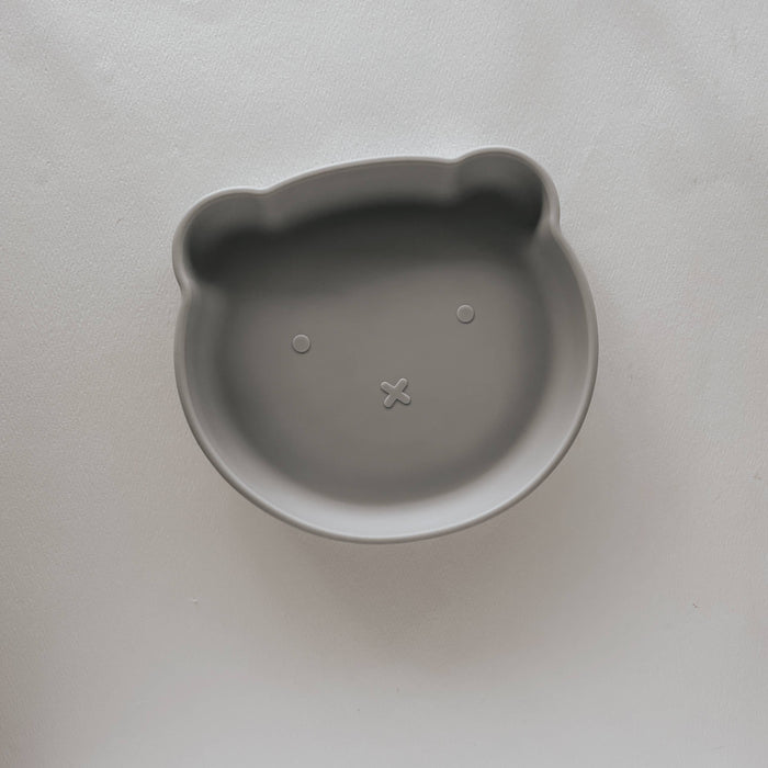 Kuma Silicone Suction Plate - Grey