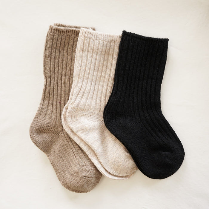 Knit Socks - Oak