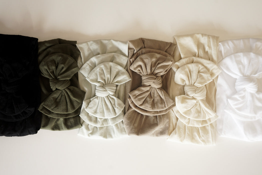 Nylon Bow Headbands