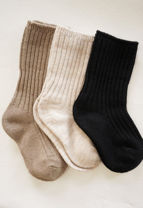 Knit Socks - Black