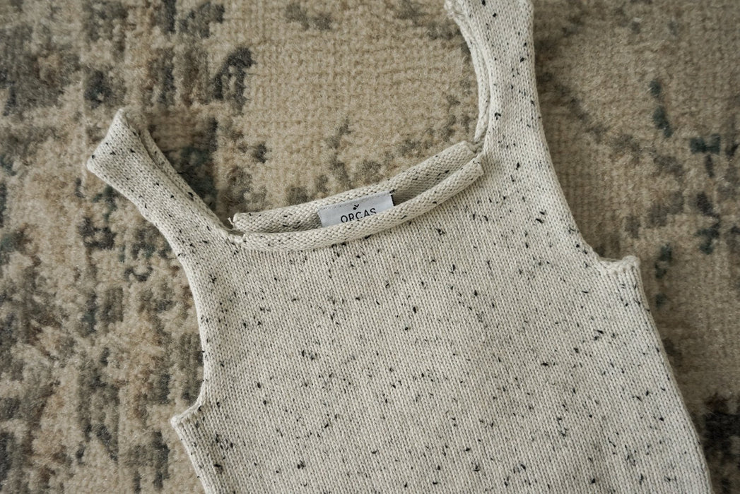 Knit Speckled Tank & Bloomer Set