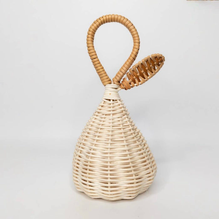 Woven Music Rattle- Pear