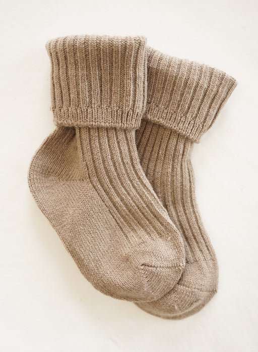 Knit Socks - Oak