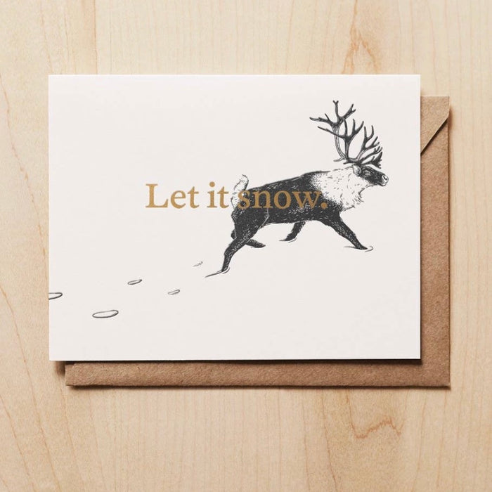 Let It Snow Card