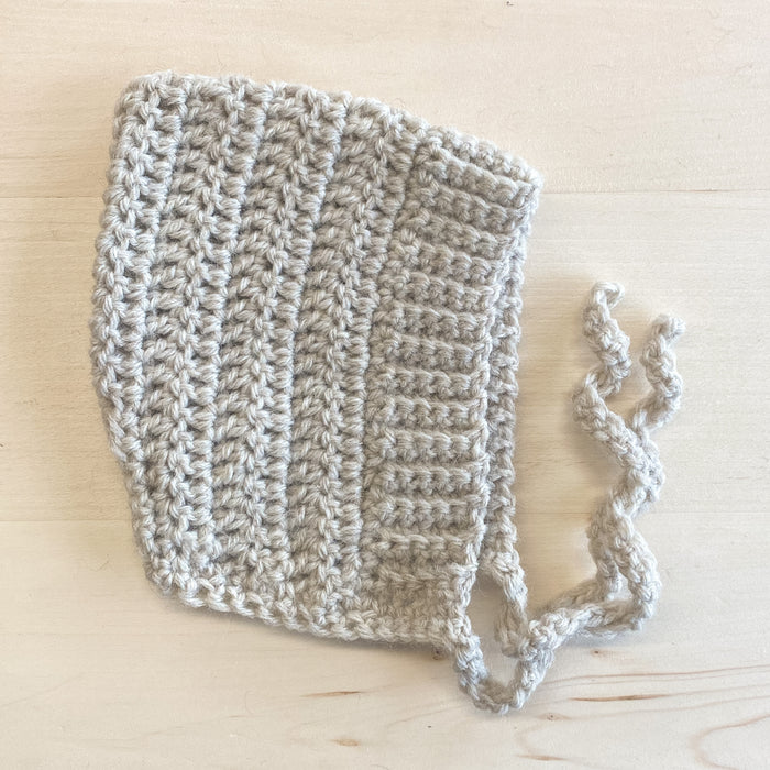 Ash Wool Blend Pixie Bonnet
