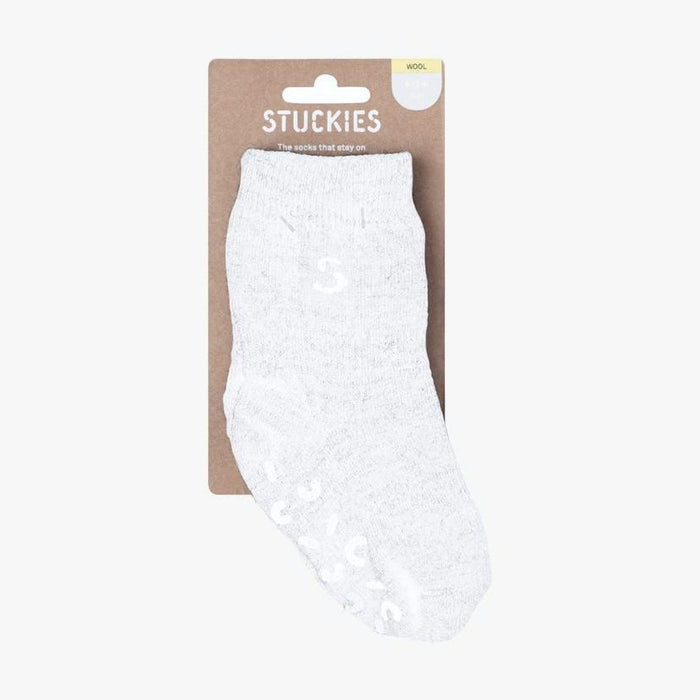 STUCKIES Socks- Wool Pearl
