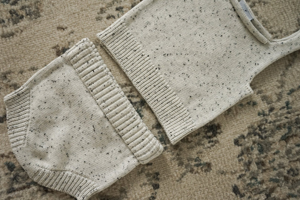 Knit Speckled Tank & Bloomer Set