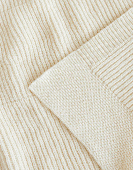 Gaston Merino Wool Blanket - Butter White