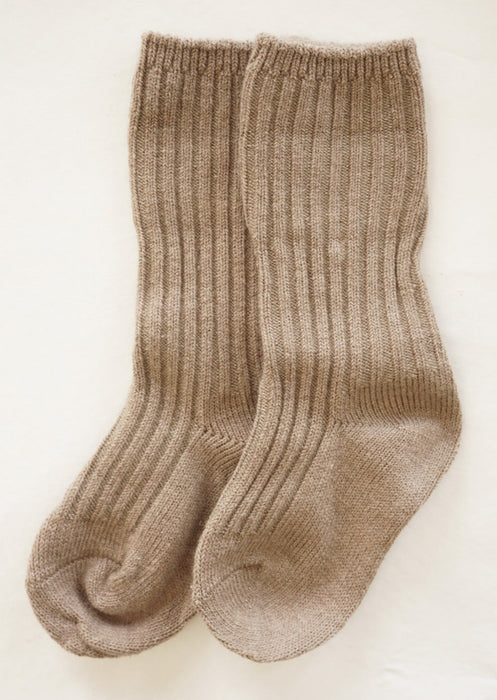 Knit Socks - Oak