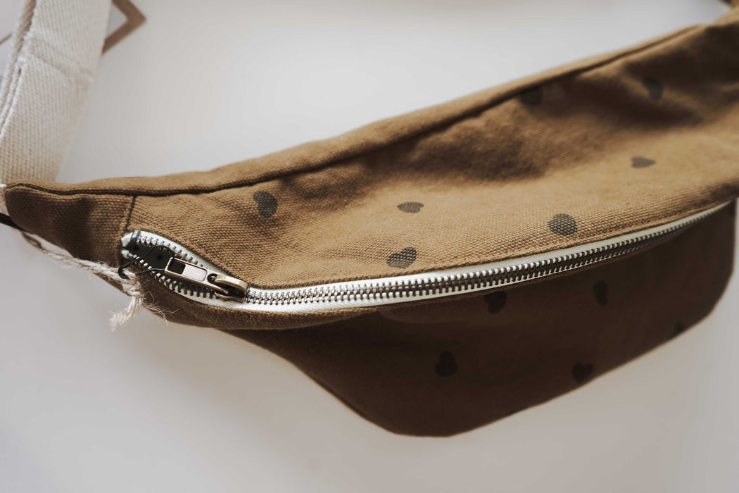 Banana Bag- Cumin/Hearts