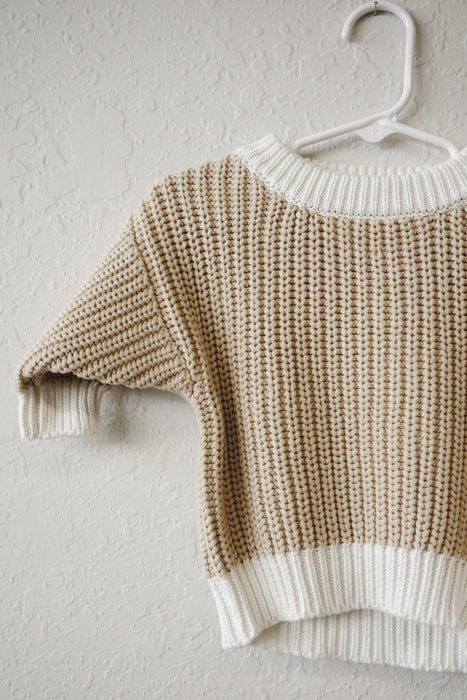 Chunky Sweater - Two-Tone