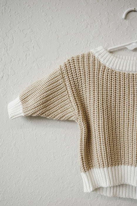 Chunky Sweater - Two-Tone