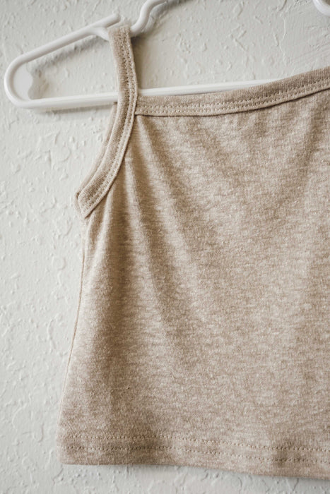 Linen Sleeveless Top