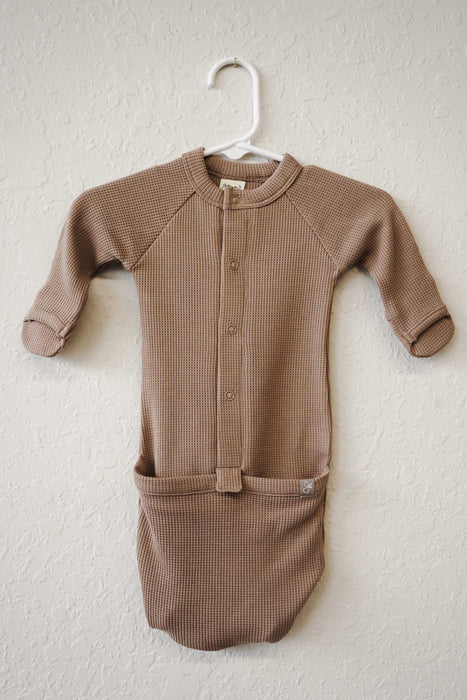 Thermal Bamboo Organic Gown - Natural